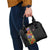 Antigua and Barbuda Floral Shoulder Handbag with Tropical Hibiscus with National Flag - Wonder Print Shop
