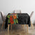 Antigua and Barbuda Floral Tablecloth with Tropical Hibiscus with National Flag - Wonder Print Shop