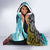 Antigua and Barbuda Sea Turtle Hooded Blanket with Tribal Mandala Design with Ocean Waves and National Flag - Wonder Print Shop