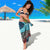 Antigua and Barbuda Sea Turtle Sarong with Tribal Mandala Design with Ocean Waves and National Flag - Wonder Print Shop