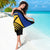 Barbados Flag and Coat of Arms Sarong Blue Yellow Black Design with National Symbols - Wonder Print Shop