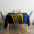 Barbados Flag and Coat of Arms Tablecloth Blue Yellow Black Design with National Symbols - Wonder Print Shop