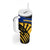 Barbados Flag and Coat of Arms Tumbler With Handle Blue Yellow Black Design with National Symbols - Wonder Print Shop