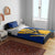 Barbados Trident and Coat of Arms Bedding Set with Blue Yellow Patriotic Graphic - Wonder Print Shop