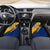 Barbados Trident and Coat of Arms Car Mats with Blue Yellow Patriotic Graphic - Wonder Print Shop