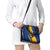 Barbados Trident and Coat of Arms Shoulder Handbag with Blue Yellow Patriotic Graphic - Wonder Print Shop