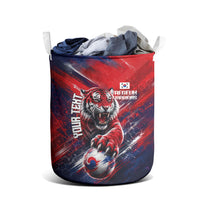 Personalized Taegeuk Warriors Korean Tiger Football Laundry Basket South Korean Tiger Soccer Ball Flag