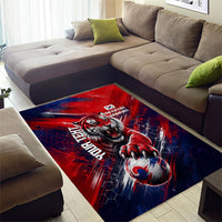 Personalized Taegeuk Warriors Korean Tiger Football Area Rug South Korean Tiger Soccer Ball Flag