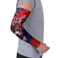 Personalized Taegeuk Warriors Korean Tiger Football Arm Sleeves South Korean Tiger Soccer Ball Flag
