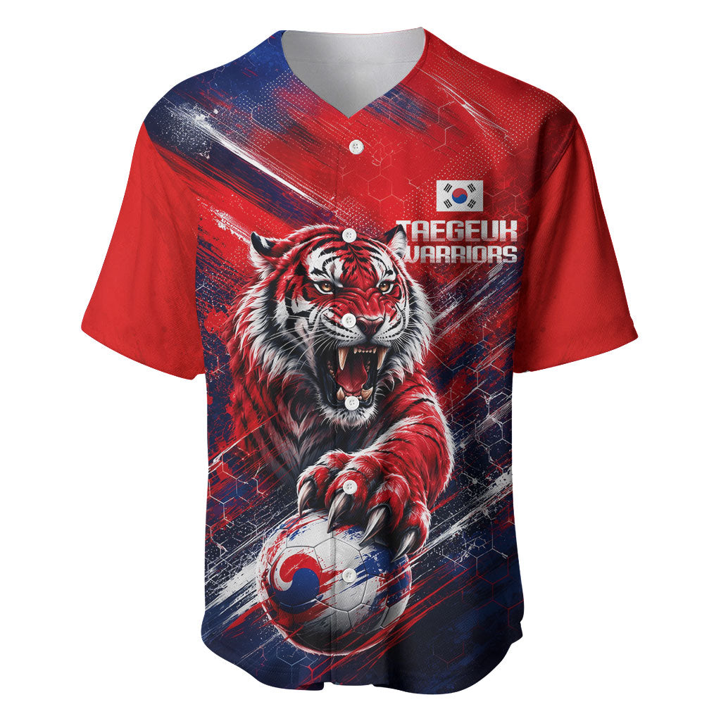 Personalized Taegeuk Warriors Korean Tiger Football Baseball Jersey South Korean Tiger Soccer Ball Flag