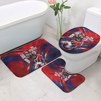 Personalized Taegeuk Warriors Korean Tiger Football Bathroom Set South Korean Tiger Soccer Ball Flag
