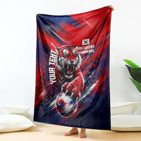 Personalized Taegeuk Warriors Korean Tiger Football Blanket South Korean Tiger Soccer Ball Flag