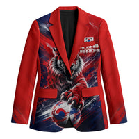Personalized Taegeuk Warriors Korean Tiger Football Blazer South Korean Tiger Soccer Ball Flag