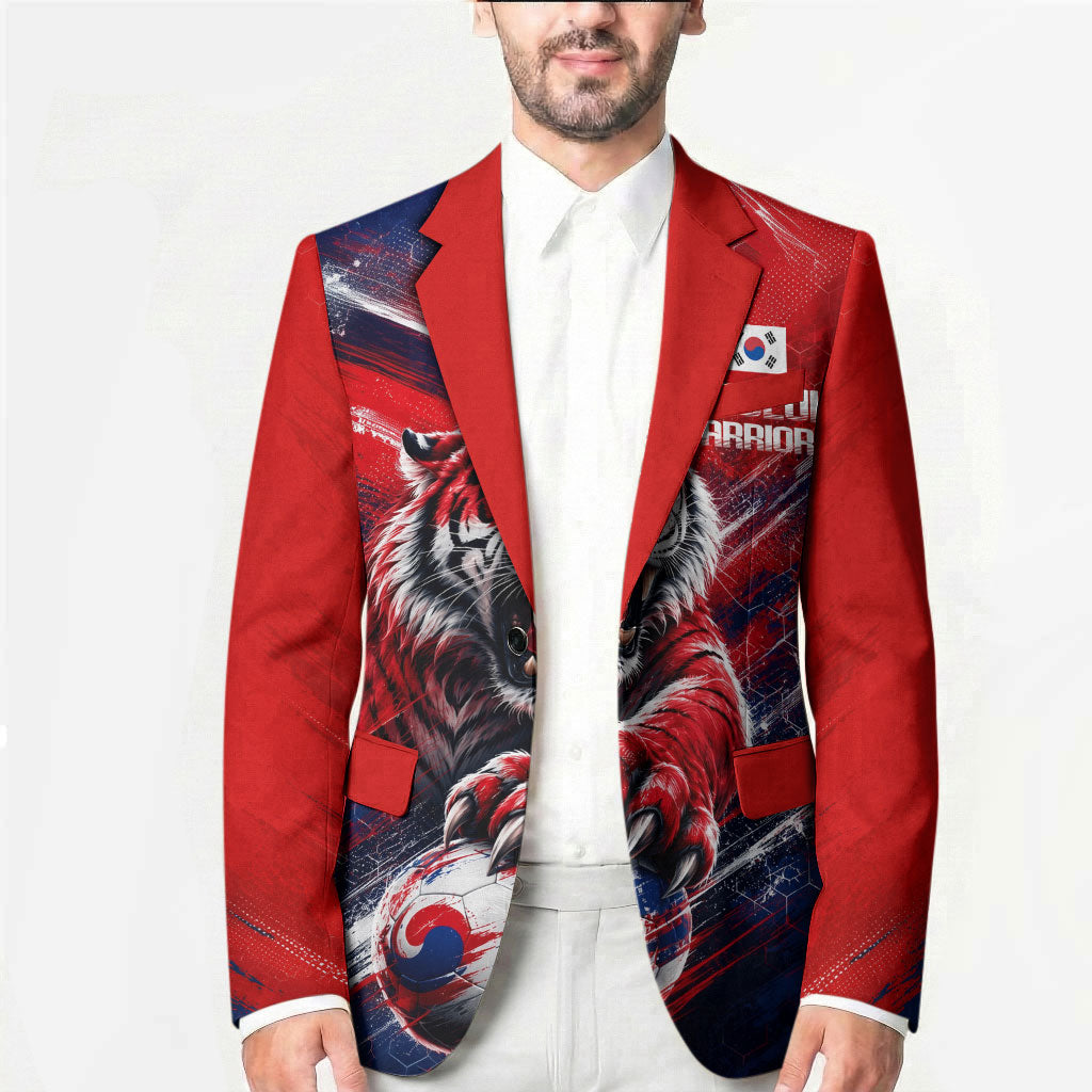 Personalized Taegeuk Warriors Korean Tiger Football Blazer South Korean Tiger Soccer Ball Flag