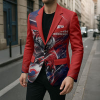 Personalized Taegeuk Warriors Korean Tiger Football Blazer South Korean Tiger Soccer Ball Flag