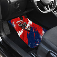 Personalized Taegeuk Warriors Korean Tiger Football Car Mats South Korean Tiger Soccer Ball Flag