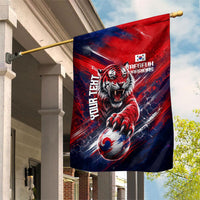 Personalized Taegeuk Warriors Korean Tiger Football Garden Flag South Korean Tiger Soccer Ball Flag