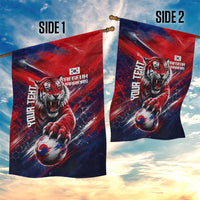 Personalized Taegeuk Warriors Korean Tiger Football Garden Flag South Korean Tiger Soccer Ball Flag