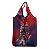 Personalized Taegeuk Warriors Korean Tiger Football Grocery Bag South Korean Tiger Soccer Ball Flag
