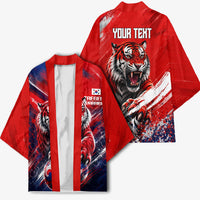 Personalized Taegeuk Warriors Korean Tiger Football Kimono South Korean Tiger Soccer Ball Flag