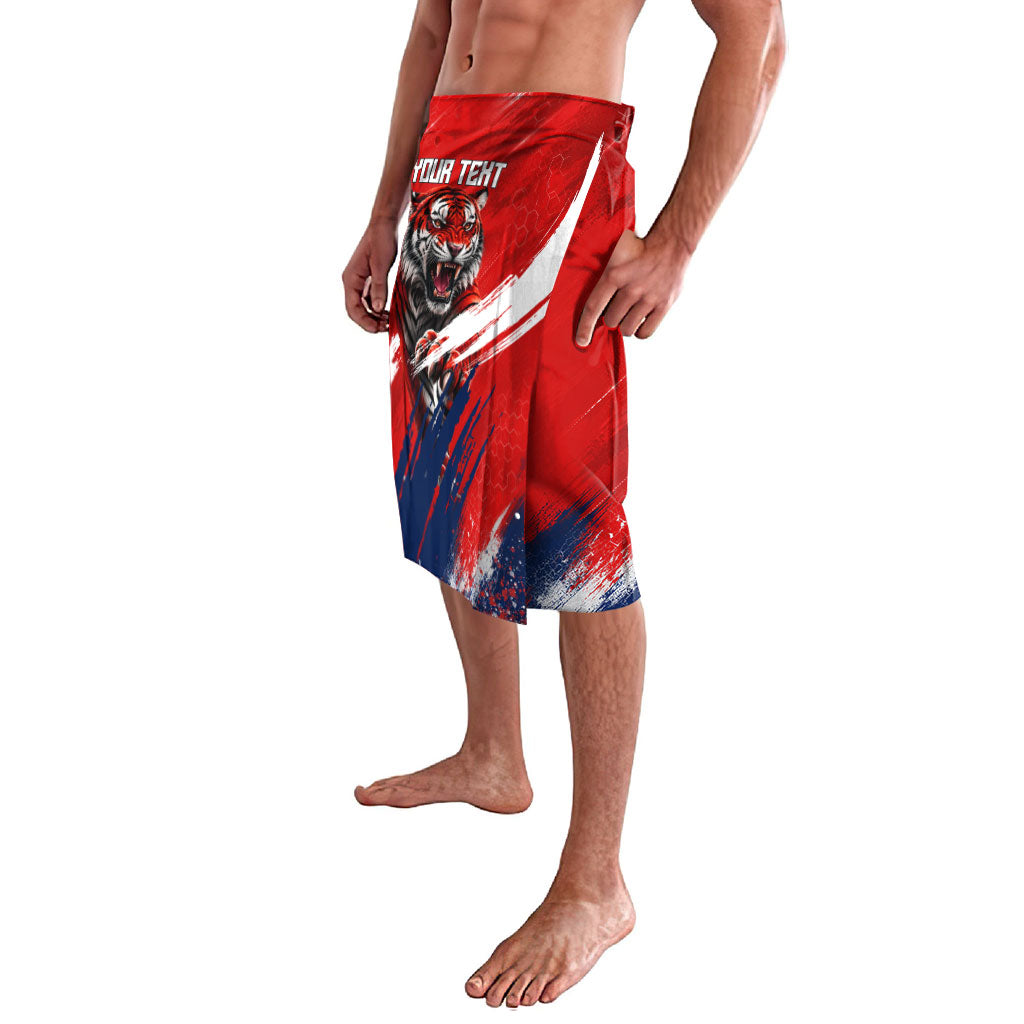 Personalized Taegeuk Warriors Korean Tiger Football Lavalava South Korean Tiger Soccer Ball Flag