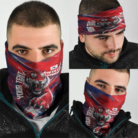 Personalized Taegeuk Warriors Korean Tiger Football Neck Gaiter South Korean Tiger Soccer Ball Flag