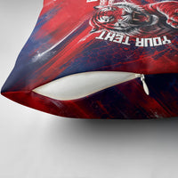 Personalized Taegeuk Warriors Korean Tiger Football Pillow Cover South Korean Tiger Soccer Ball Flag