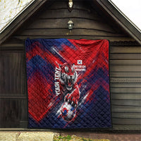 Personalized Taegeuk Warriors Korean Tiger Football Quilt South Korean Tiger Soccer Ball Flag