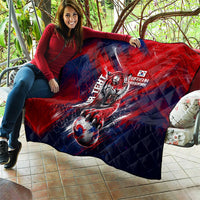 Personalized Taegeuk Warriors Korean Tiger Football Quilt South Korean Tiger Soccer Ball Flag