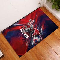 Personalized Taegeuk Warriors Korean Tiger Football Rubber Doormat South Korean Tiger Soccer Ball Flag