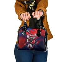 Personalized Taegeuk Warriors Korean Tiger Football Shoulder Handbag South Korean Tiger Soccer Ball Flag