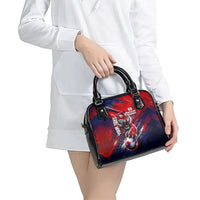Personalized Taegeuk Warriors Korean Tiger Football Shoulder Handbag South Korean Tiger Soccer Ball Flag