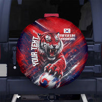 Personalized Taegeuk Warriors Korean Tiger Football Spare Tire Cover South Korean Tiger Soccer Ball Flag