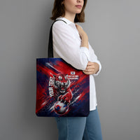 Personalized Taegeuk Warriors Korean Tiger Football Tote Bag South Korean Tiger Soccer Ball Flag