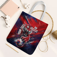 Personalized Taegeuk Warriors Korean Tiger Football Tote Bag South Korean Tiger Soccer Ball Flag
