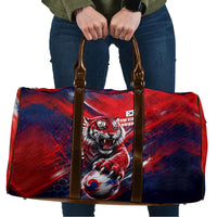 Personalized Taegeuk Warriors Korean Tiger Football Travel Bag South Korean Tiger Soccer Ball Flag