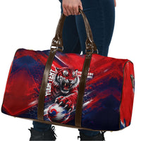 Personalized Taegeuk Warriors Korean Tiger Football Travel Bag South Korean Tiger Soccer Ball Flag