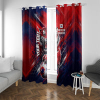 Personalized Taegeuk Warriors Korean Tiger Football Window Curtain South Korean Tiger Soccer Ball Flag