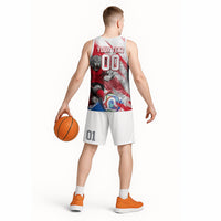 Personalized South Korea White Tiger Soccer Basketball Jersey Fierce Football Mascot Korean Flag