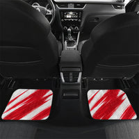 Personalized South Korea White Tiger Soccer Car Mats Fierce Football Mascot Korean Flag