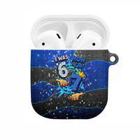 7th Birthday Boys AirPods Case I was 6 Now Im 7 Gaming And Tech Theme