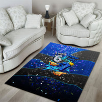 7th Birthday Boys Area Rug I was 6 Now Im 7 Gaming And Tech Theme