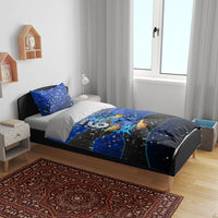 7th Birthday Boys Bedding Set I was 6 Now Im 7 Gaming And Tech Theme