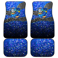 7th Birthday Boys Car Mats I was 6 Now Im 7 Gaming And Tech Theme