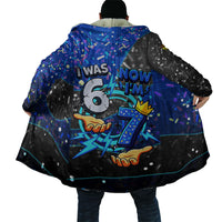7th Birthday Boys Cloak I was 6 Now Im 7 Gaming And Tech Theme