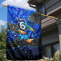 7th Birthday Boys Garden Flag I was 6 Now Im 7 Gaming And Tech Theme