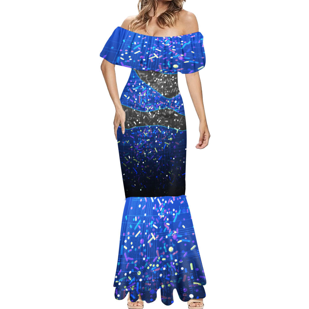 7th Birthday Boys Mermaid Dress I was 6 Now Im 7 Gaming And Tech Theme
