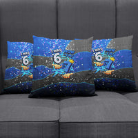 7th Birthday Boys Pillow Cover I was 6 Now Im 7 Gaming And Tech Theme