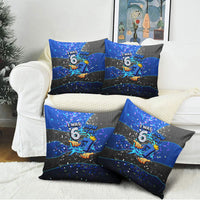 7th Birthday Boys Pillow Cover I was 6 Now Im 7 Gaming And Tech Theme