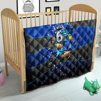 7th Birthday Boys Quilt I was 6 Now Im 7 Gaming And Tech Theme